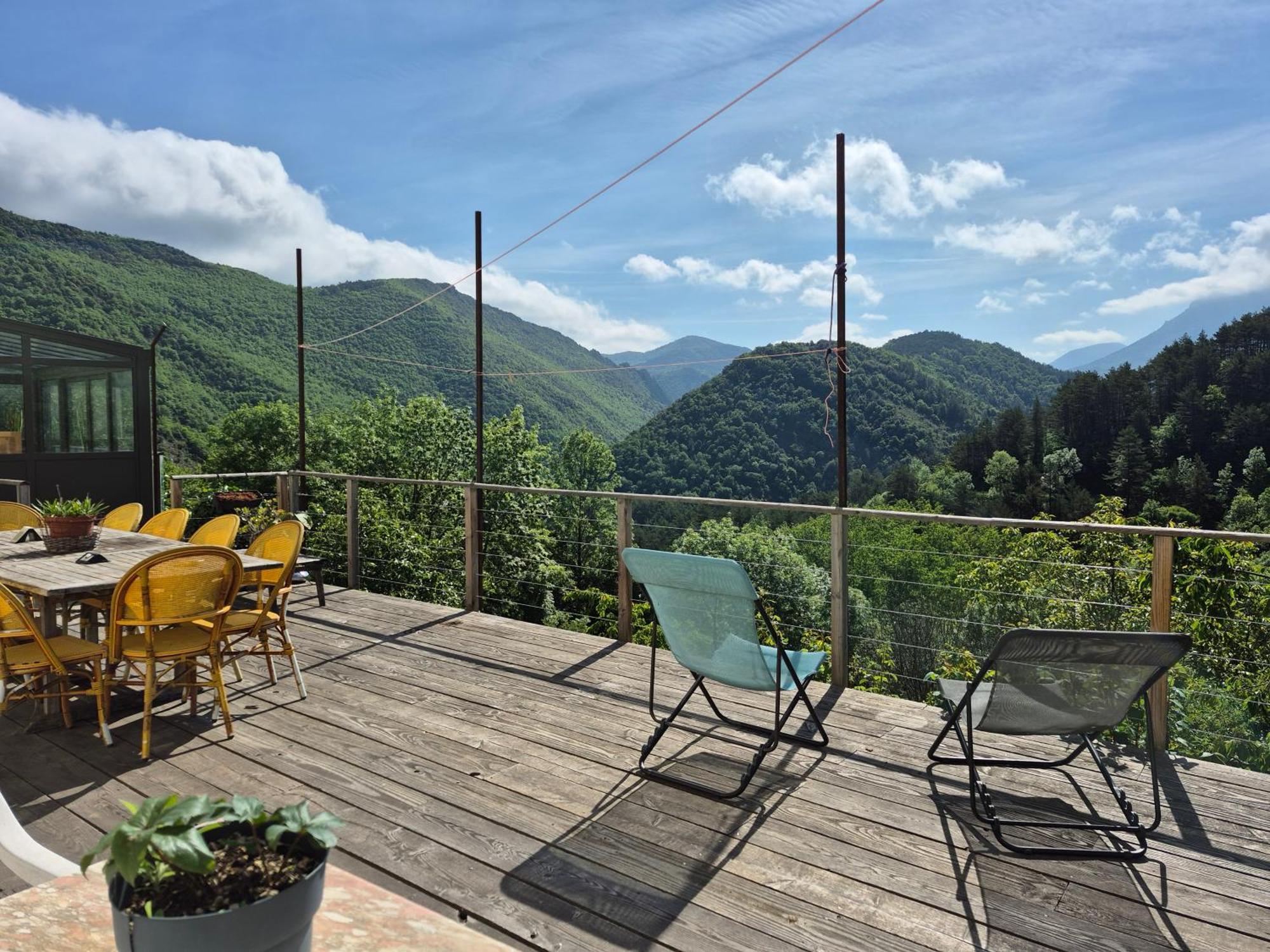 Grande Terrasse Avec Vue Entre Mediterranee Et Pays Cathare Holiday home *