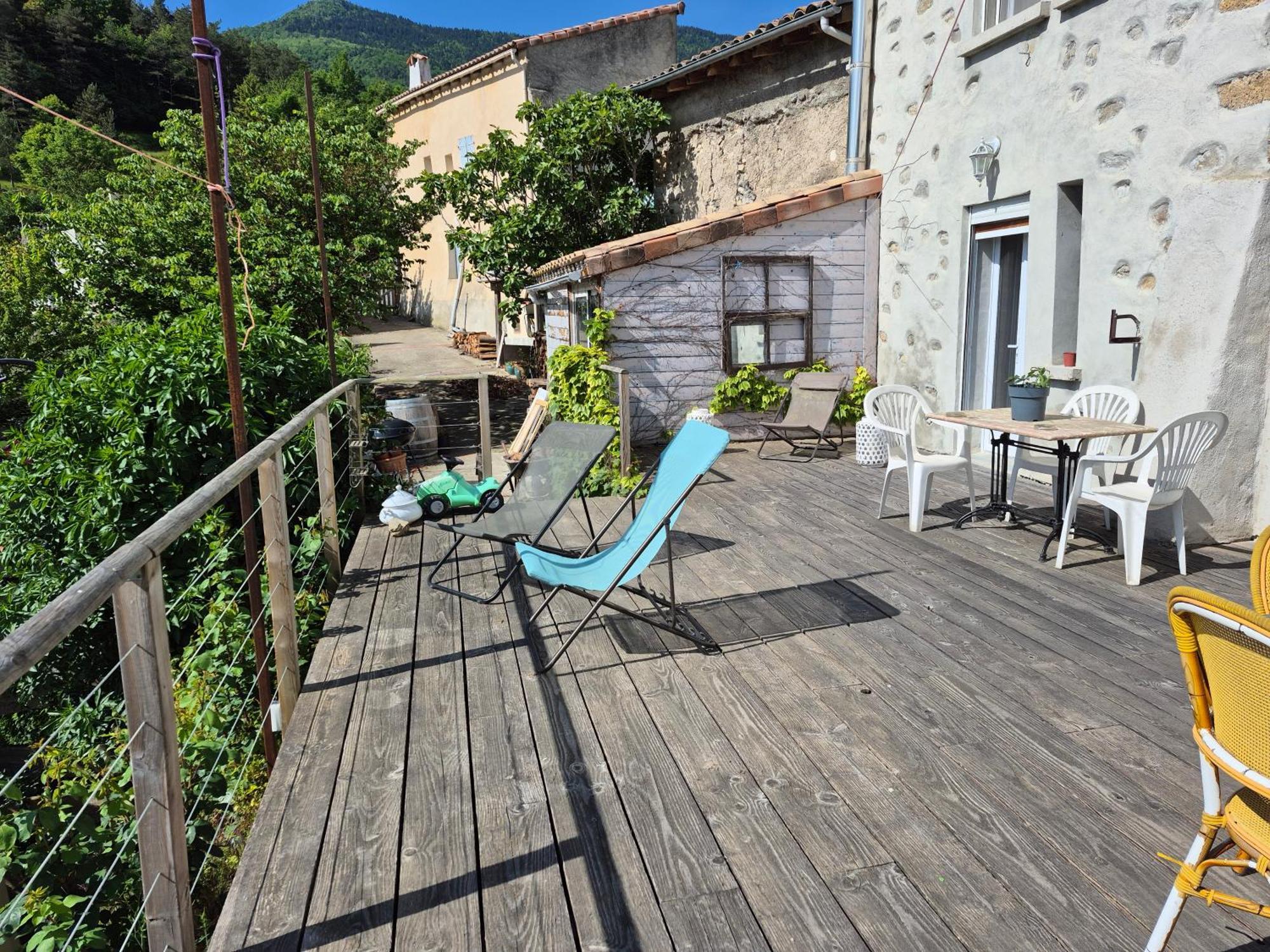 Grande Terrasse Avec Vue Entre Mediterranee Et Pays Cathare Holiday home